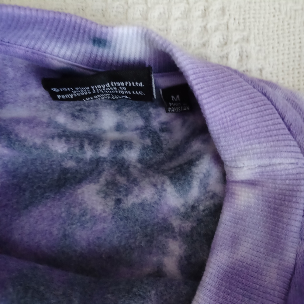 Pink Floyd tye dye sweatshirt Med EUC - Picture 4 of 8